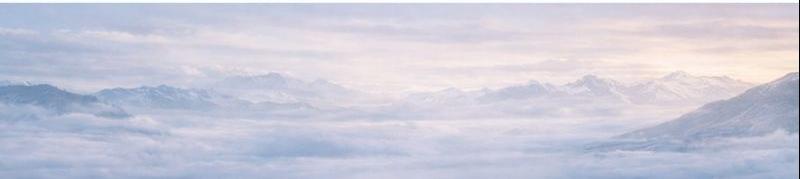 Misty mountains background